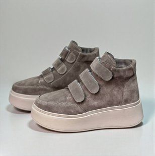 Високі кросівки жіночі на платформі натуральна замша ASTORI 2-4 14578-36 фото