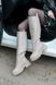 Жіночі чоботи - труби на платформі натуральна шкіра MENTA 2-2, 36, зима, набивна вовна