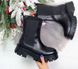 Женские ботинки черные на массивной подошве натуральная кожа NEVO 1-2, 36, зима, набивная шерсть
