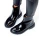 Жіночі челсі черевики на низькому ходу натуральний лак RIM 2-2, 41, зима, набивна вовна