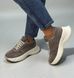 Женские кроссовки на фигурной платформе натуральная замша KANI 1-2 55033-36 фото 2