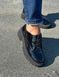 Женские туфли - броги на платформе натуральный лак VADOS 1-3, 36, деми, натуральная кожа