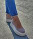 Женские туфли на платформе натуральная замша BADA 1-4, 41, деми, натуральная кожа