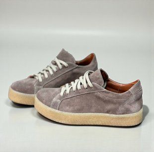 Женские кеды на платформе натуральная замша RAMI 1-2 14582-36 фото