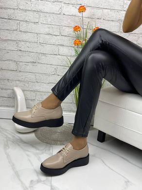 Жіночі туфлі на платформі натуральна замша BIMA 2-1, 36, деми, натуральна шкіра