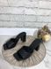 Женские шлепки - мюли черные на устойчивом каблуке натуральная кожа IVA 1-1, 40, лето, натуральная кожа