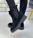 Жіночі черевики на платформі зі шнурками натуральна замша RINA 1-3, 36, зима, набивна вовна