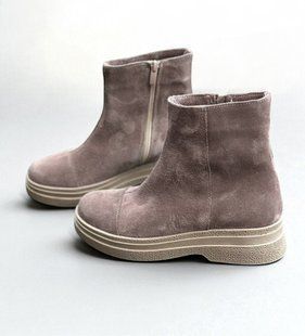 Жіночі черевики челсі на низькому ходу натуральна замша SANA 2-2 25316-36 фото