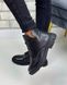 Жіночі черевики на низькому ходу на шнурках натуральна шкіра SANI 1-1, 41, деми, байка