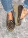 Женские туфли - лоферы на платформе натуральная замша PP 1-2, 36, деми, натуральная кожа