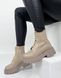 Жіночі черевики на шнурках на високій платформі натуральна шкіра SOFA 1-2, 36, зима, набивна вовна