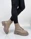 Женские ботинки на шнурках на высокой платформе натуральная кожа SOFA 1-2, 36, зима, набивная шерсть
