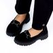 Женские туфли - лоферы на платформе натуральная замша DADI 1-2, 36, деми, натуральная кожа