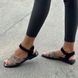 Женские босоножки квадратный носок натуральная замша DONO 2-1, 36, лето, натуральная кожа