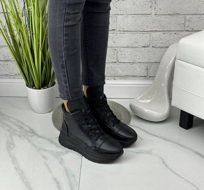 Високі жіночі кросівки чорні на платформі натуральна шкіра STEPO 2-1
Високі жіночі кросівки білі на платформі натуральна шкіра, 41, деми, натуральна шкіра