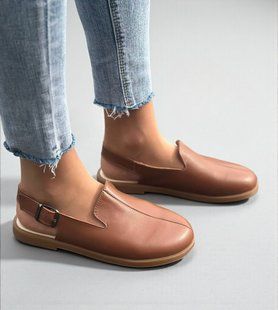 Женские босоножки с открытой пяткой натуральная кожа MEDA 1-6 17000-36 фото
