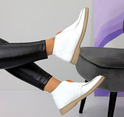 Жіночі черевики на низькому ходу натуральна шкіра KOSA 2-2, 36, деми, натуральна шкіра