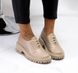 Женские туфли - броги на платформе натуральная кожа VADOS 1-5, 41, деми, натуральная кожа