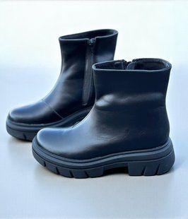 Жіночі черевики челсі на низькому ходу натуральна шкіра TARA 1-2 25303-36 фото