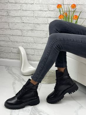 Женские ботинки на платформе натуральная кожа LIKAS 1-1, 41, деми, байка