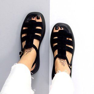 Женские босоножки переплеты на платформе натуральная замша 2-3 12806-36 фото