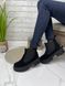 Женские ботинки - челси на платформе натуральная замша KORA 1-2, 36, зима, набивная шерсть