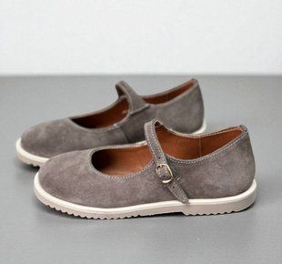 Женские туфли - лоферы с застежкой на низком ходу натуральная замша 1-3 10977-36 фото