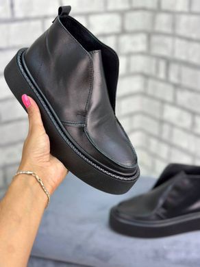 Женские ботинки хайтопы на платформе натуральная кожа ALA 1-1, 36, деми, натуральная кожа