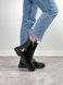 Женские ботинки на низком ходу на шнурках натуральный лак ELA 1-5, 41, деми, байка