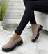 Жіночі туфлі - лофери на платформі натуральна замша NIKOL 1-2, 36, деми, натуральна шкіра