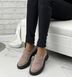 Жіночі туфлі - лофери на платформі натуральна замша NIKOL 1-2, 41, деми, натуральна шкіра