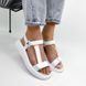 Женские босоножки на платформе из натуральной кожи DONI 1-9 13282-41 фото 1