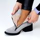 Женские ботинки не высокий каблук натуральная замша DORI 2-2, 36, зима, набивная шерсть