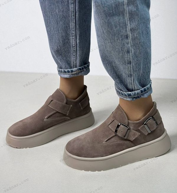 Женские ботинки на платформе натуральная замша DANI 2-2 14577-36 фото