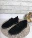 Женские туфли с перфорацией на шнурках черные натуральная замша TIRA 1-3, 36, деми, натуральная кожа