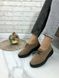 Жіночі туфлі бежеві невисока платформа, шнурки натуральна замша BIMA 1-5, 36, деми, натуральна шкіра