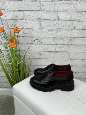 Жіночі туфлі - броги на платформі натуральна шкіра BOSTON 1-1, 36, деми, натуральна шкіра