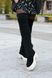 Жіночі чоботи з трикотажним Довяз натуральна замша LOCANA 1-3, 36, зима, набивна вовна