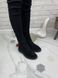 Жіночі черевики на низькому ходу на шнурках натуральна замша ELINA 2-2, 41, деми, байка