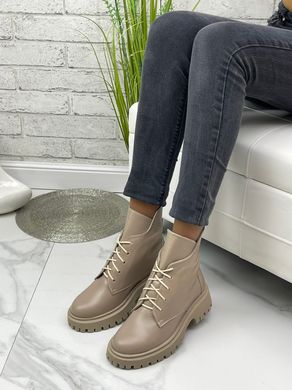 Женские ботинки на платформе натуральная кожа LIKAS 1-2, 41, деми, байка