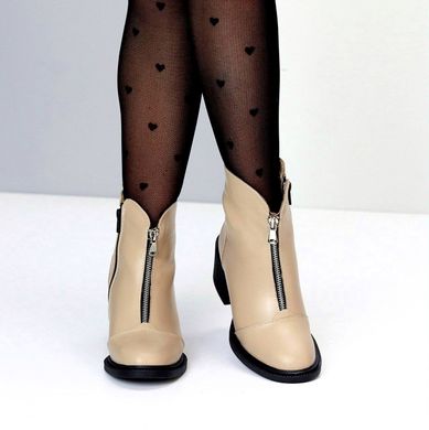Женские ботинки не высокий каблук натуральная кожа DINA 1-3, 36, зима, набивная шерсть