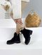 Жіночі черевики на шнурках з натуральної замші ANITA 3-1, 36, зима, набивна вовна