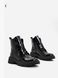 Женские ботинки на шнурках натуральный лак RIZA 1-1, 36, зима, набивная шерсть
