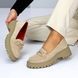 Женские туфли - лоферы на платформе натуральная замша DADI 1-1 10089-41 фото 1