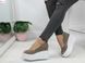 Жіночі туфлі бежеві з відкритим носком на танкетці натуральна замша SOLO 2-1, 36, літо, натуральна шкіра