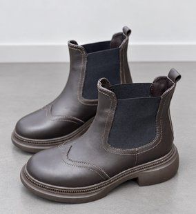 Женские ботинки челси натуральная кожа CHESA 1-2 20780-41 фото