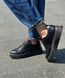 Жіночі кросівки чорні на платформі натуральна шкіра TOLI 1-1, 36, деми, натуральна шкіра