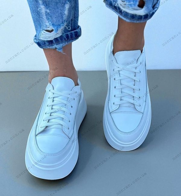 Женские кроссовки на платформе натуральная кожа SARISA 1-6 13202-36 фото