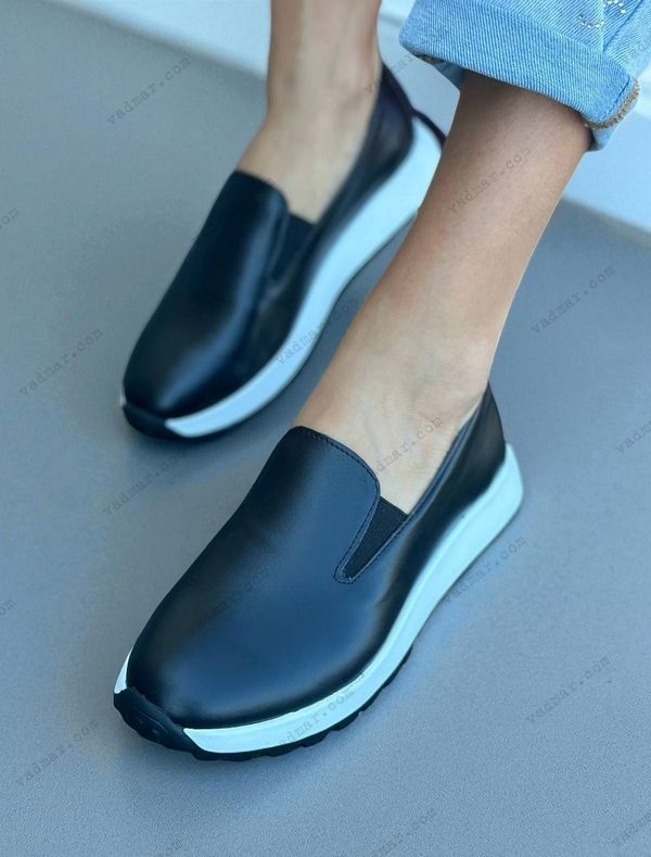 Жіночі лофери на платформі натуральна шкіра SIMONA 1-4 13085-41 фото