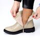Жіночі челсі черевики на низькому ходу натуральна шкіра RIM 2-1, 41, зима, набивна вовна